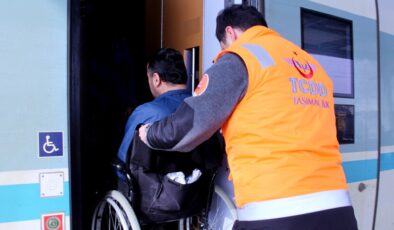 Demir yollarında 9 milyon engelli yolcuya ücretsiz seyahat imkanı tanındı